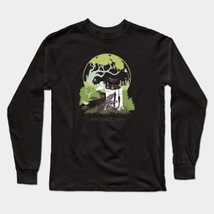 Birdwatcher (greens) Long Sleeve T-Shirt